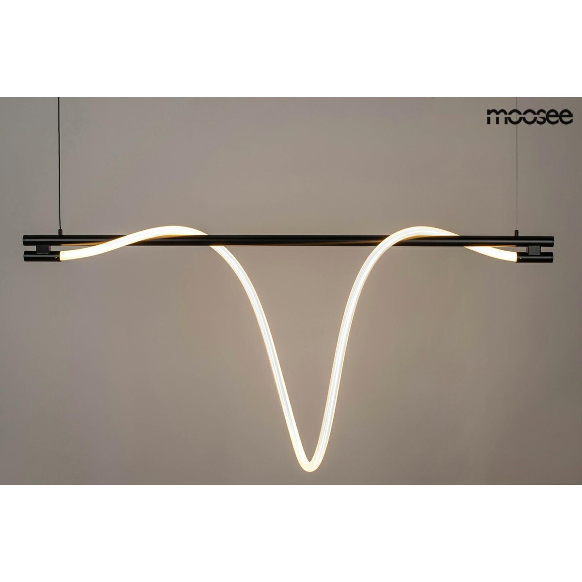 MOOSEE lampa wisząca SERPIENTE 120 czarna