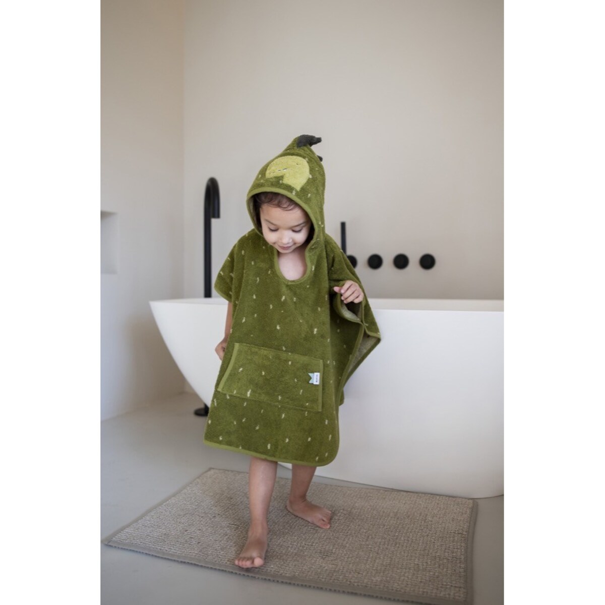 Ponczo Kąpielowe z Kapturem - Dinozaur