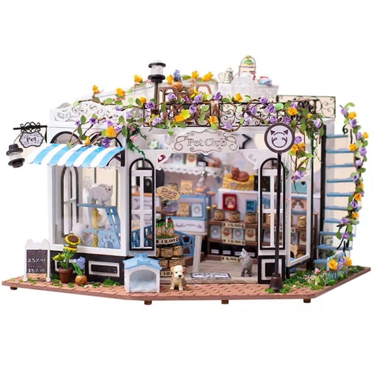 Miniaturowy domek - Pet Club