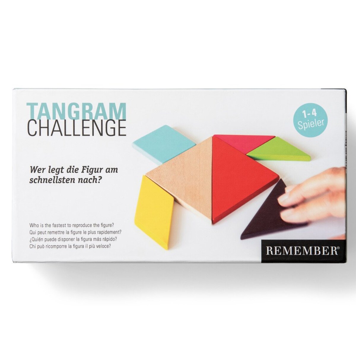 Układanka"Tangram" edukacyjna,puzzle logiczne z drewna