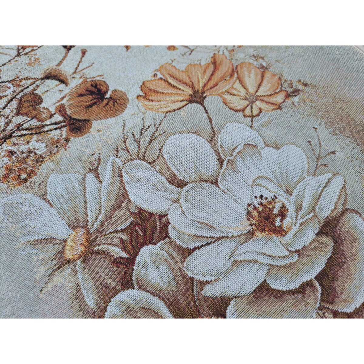 Bieżnik Na Stół 40X100 Cm Dekoracyjny Ozdobny Kwiaty