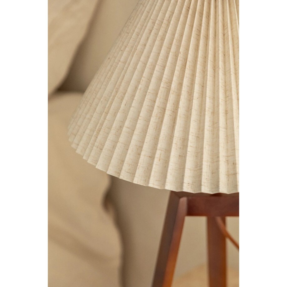 Lampa stołowa na trójnogu Plisse 60 cm
