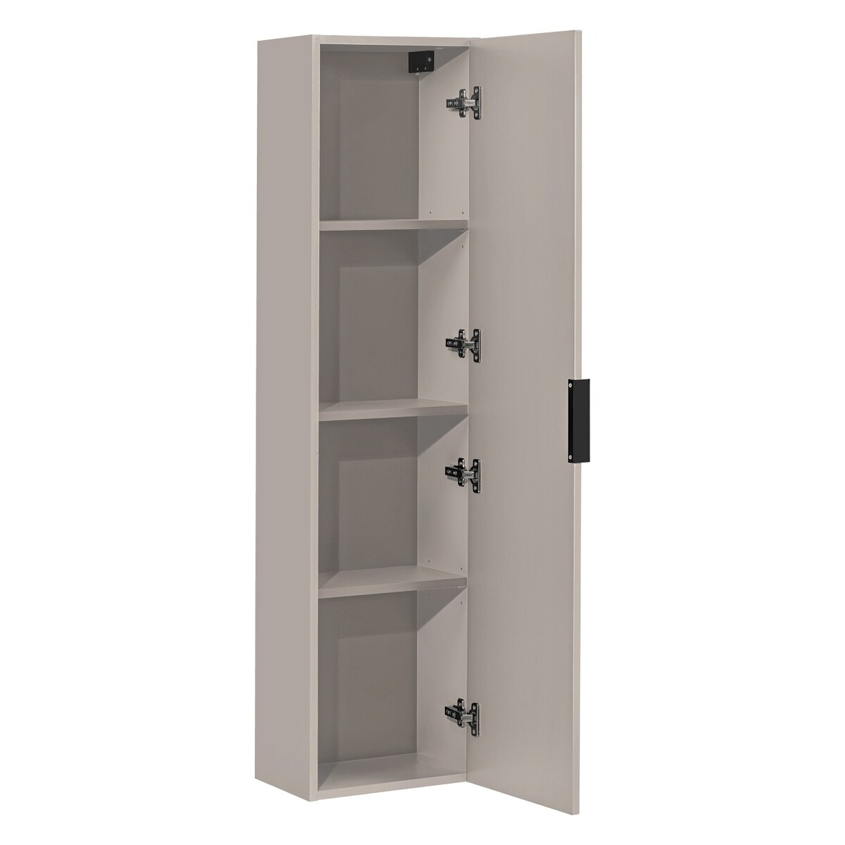 Szafka łazienkowa słupek ryflowana kaszmir Noto