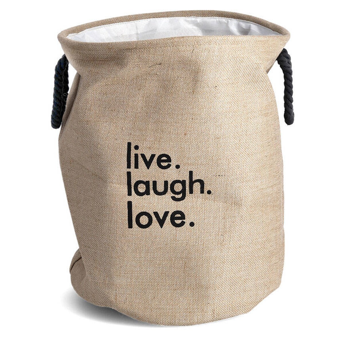 Kosz na pranie DENIM, okrągły, 60 L