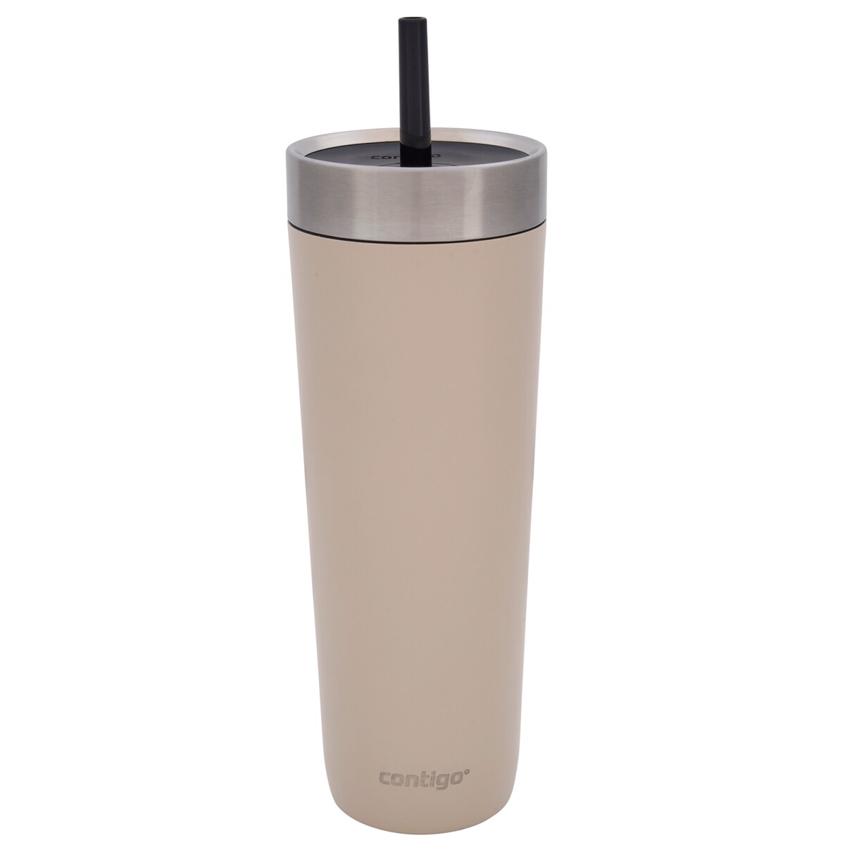 Kubek termiczny ze słomką Luxe Tumbler 720ml - Brown Sugar