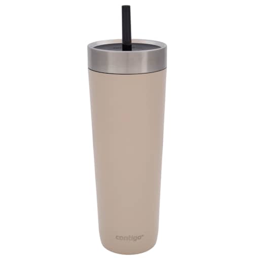 Kubek termiczny ze słomką Luxe Tumbler 720ml - Brown Sugar