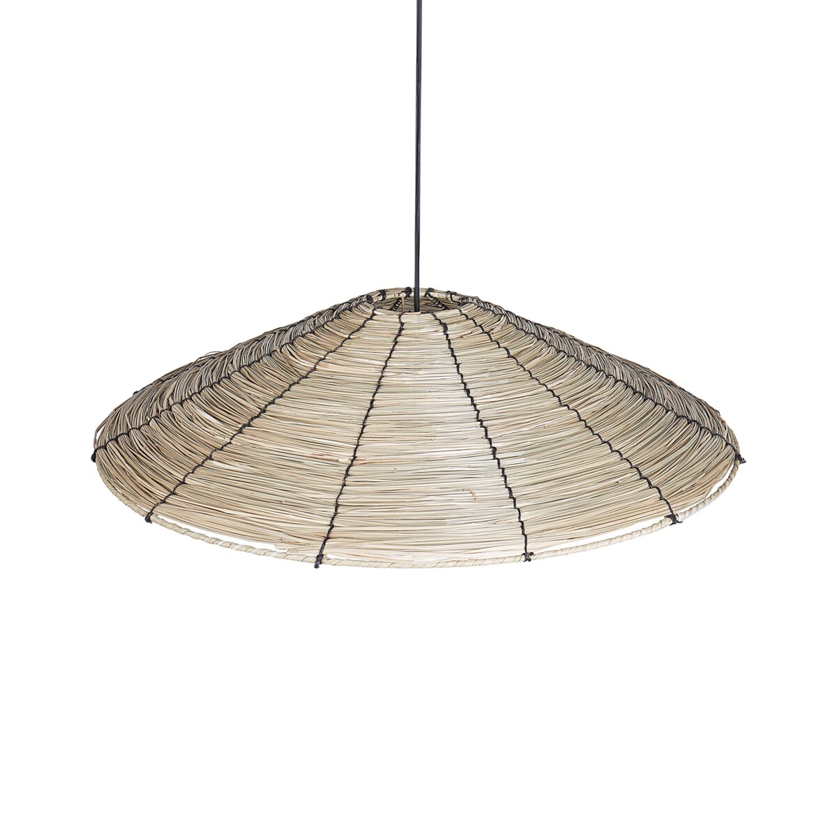 Lampa wisząca z trawy morskiej naturalna LUAGAN