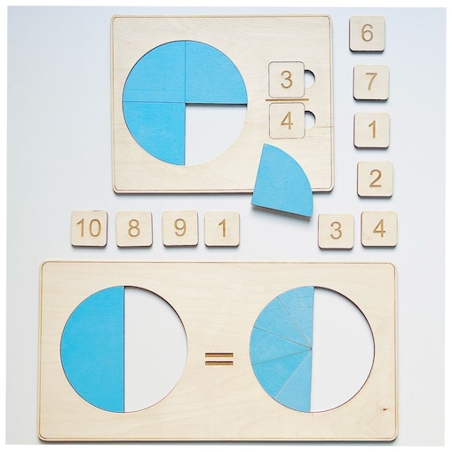 Zestaw do nauki UŁAMKI