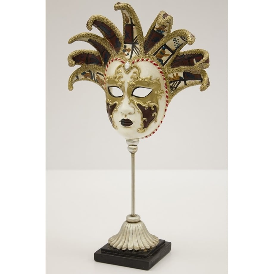 Dekoracja - maska karnawałowa 39x23x9 VENEZZIA