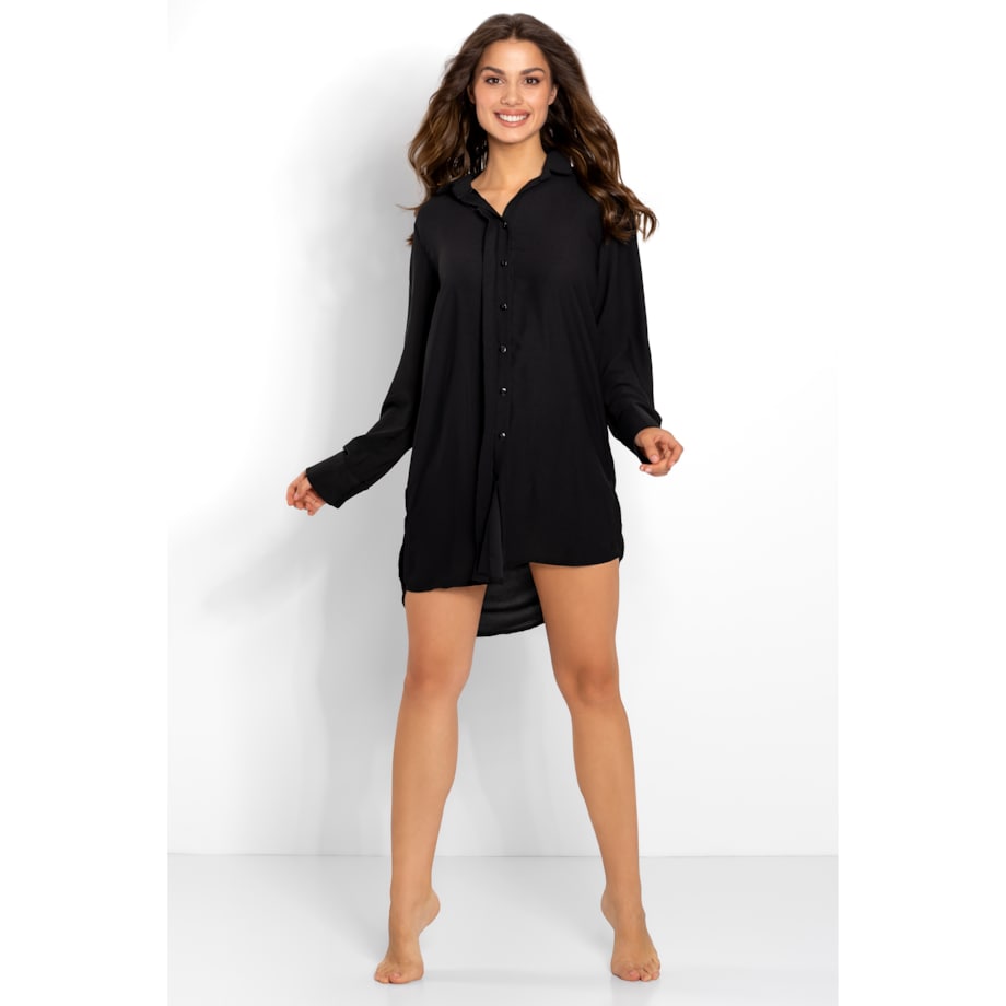 Koszula Bella Black Black, S/M