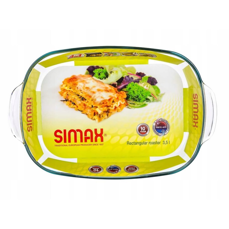 SZKLANE NACZYNIE forma do pieczenia 3,5 L SIMAX