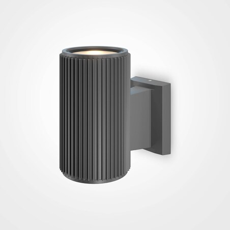 Metalowa lampa zewnętrzna Rando O419WL-01GR do ogrodu szara