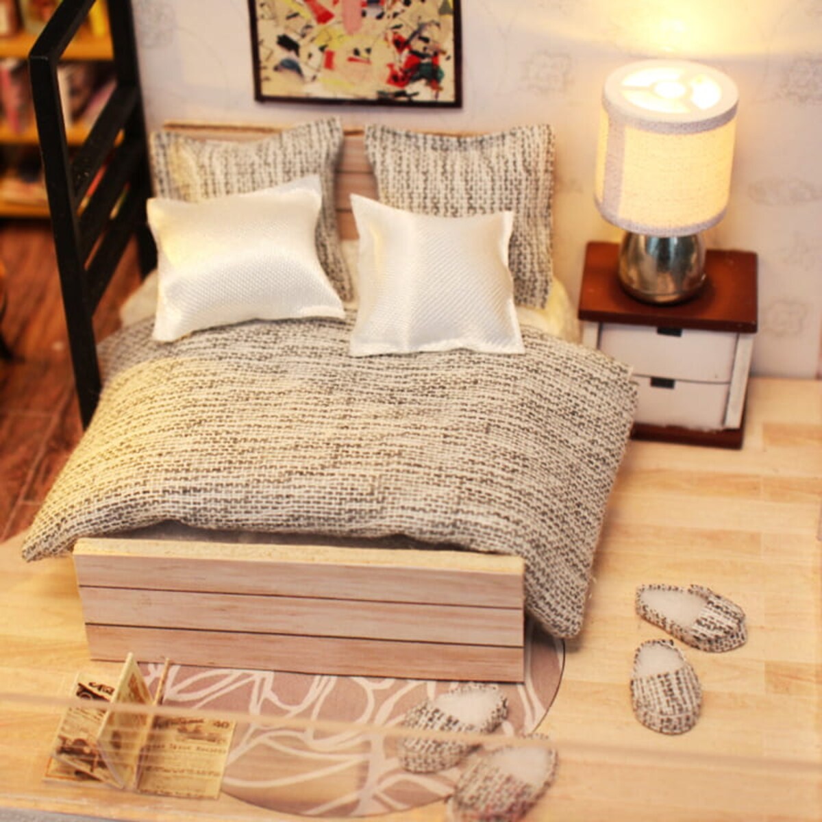 Miniaturowy domek - Skandynawska prostota