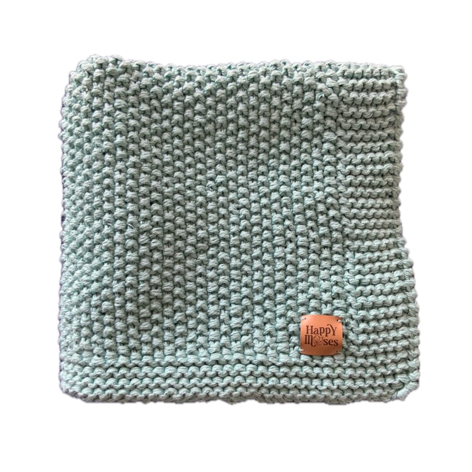 Kocyk Sensoryczny dla Noworodka - Miętowy - 70x50cm