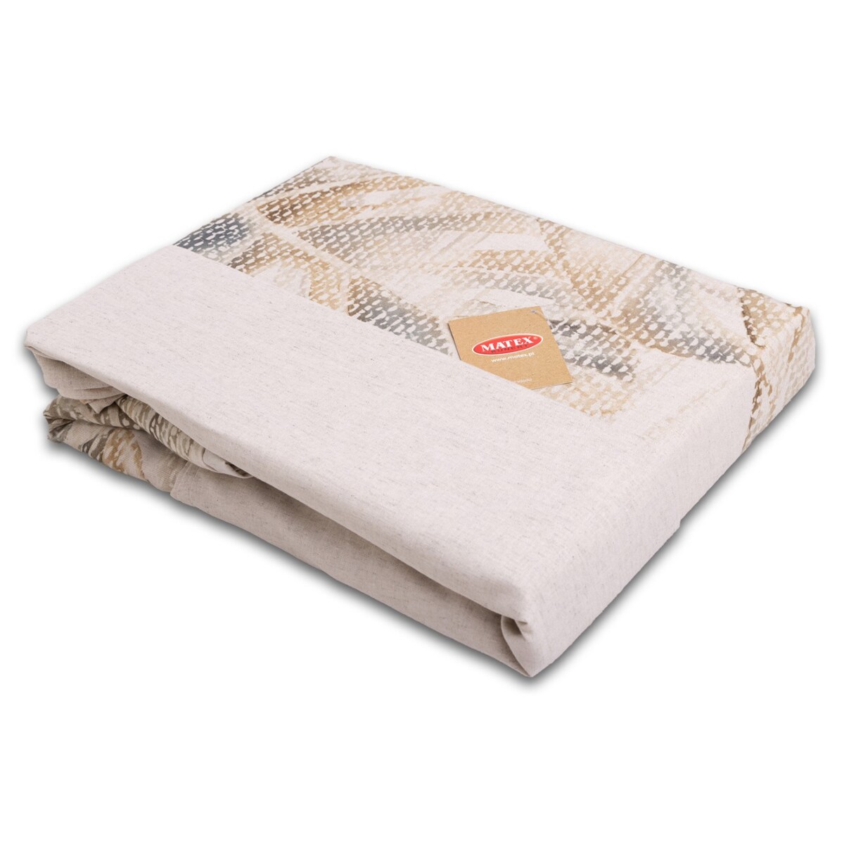 Pościel lniana LINEN druk(220x200+30-1,70x80+20-2)