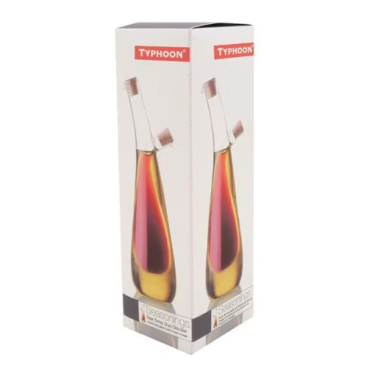 Butelka podwójna na oliwę i ocet, 28 x 7 cm, Typhoon