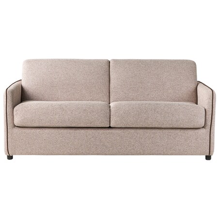 Sofa rozkładana dla 2 osób ISHOJ Jasnobrązowy