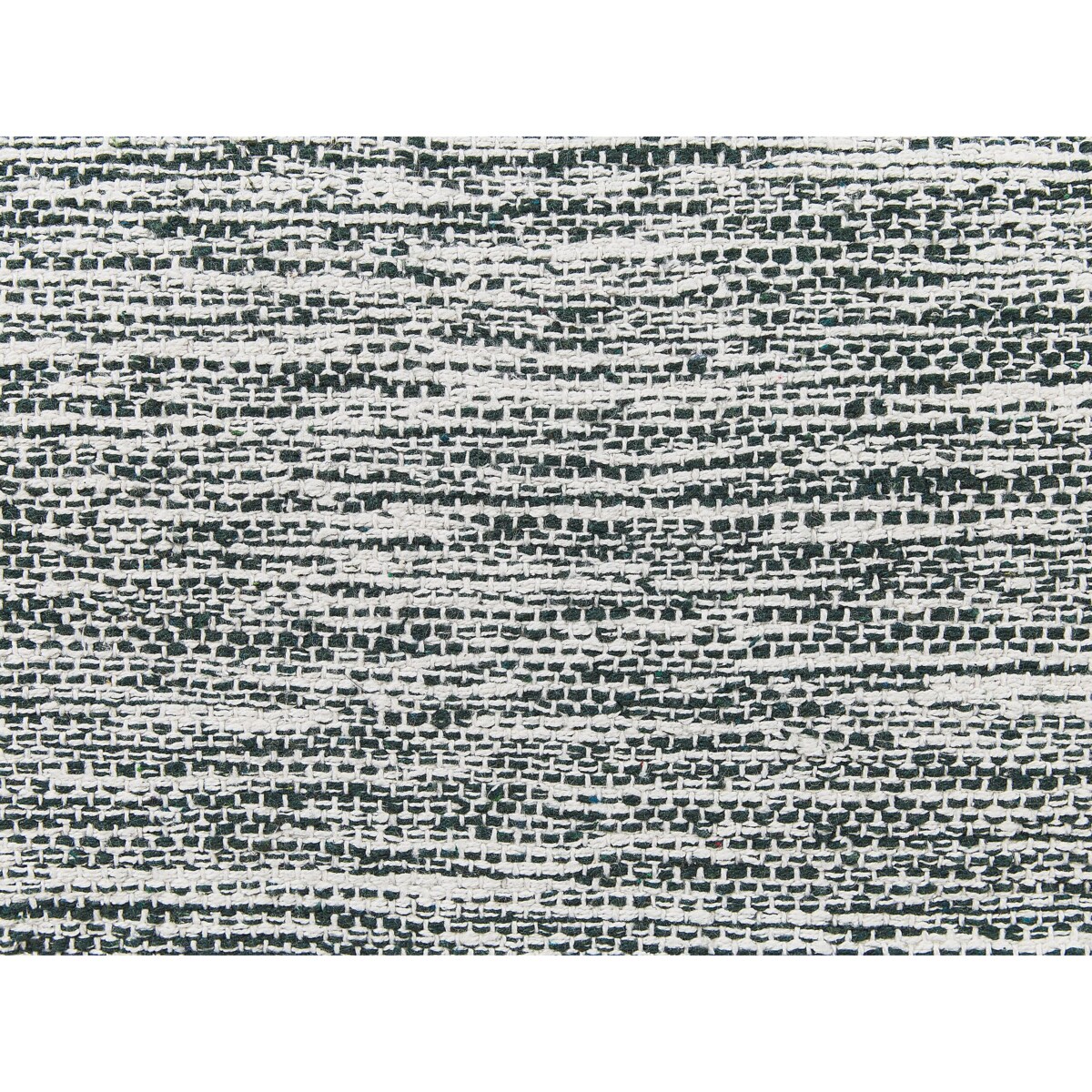 Poduszka podłogowa bawełniana 60 x 60 x 12 cm zielony z białym BIRCH