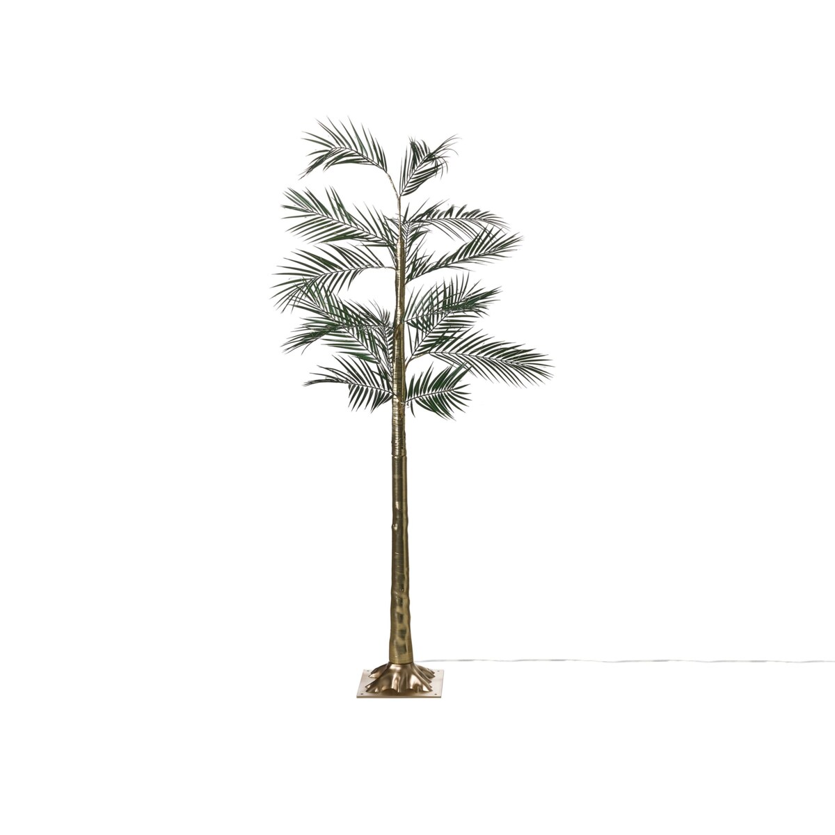 Dekoracja ogrodowa LED PALJAVESI Drzewko 175 cm Złoty