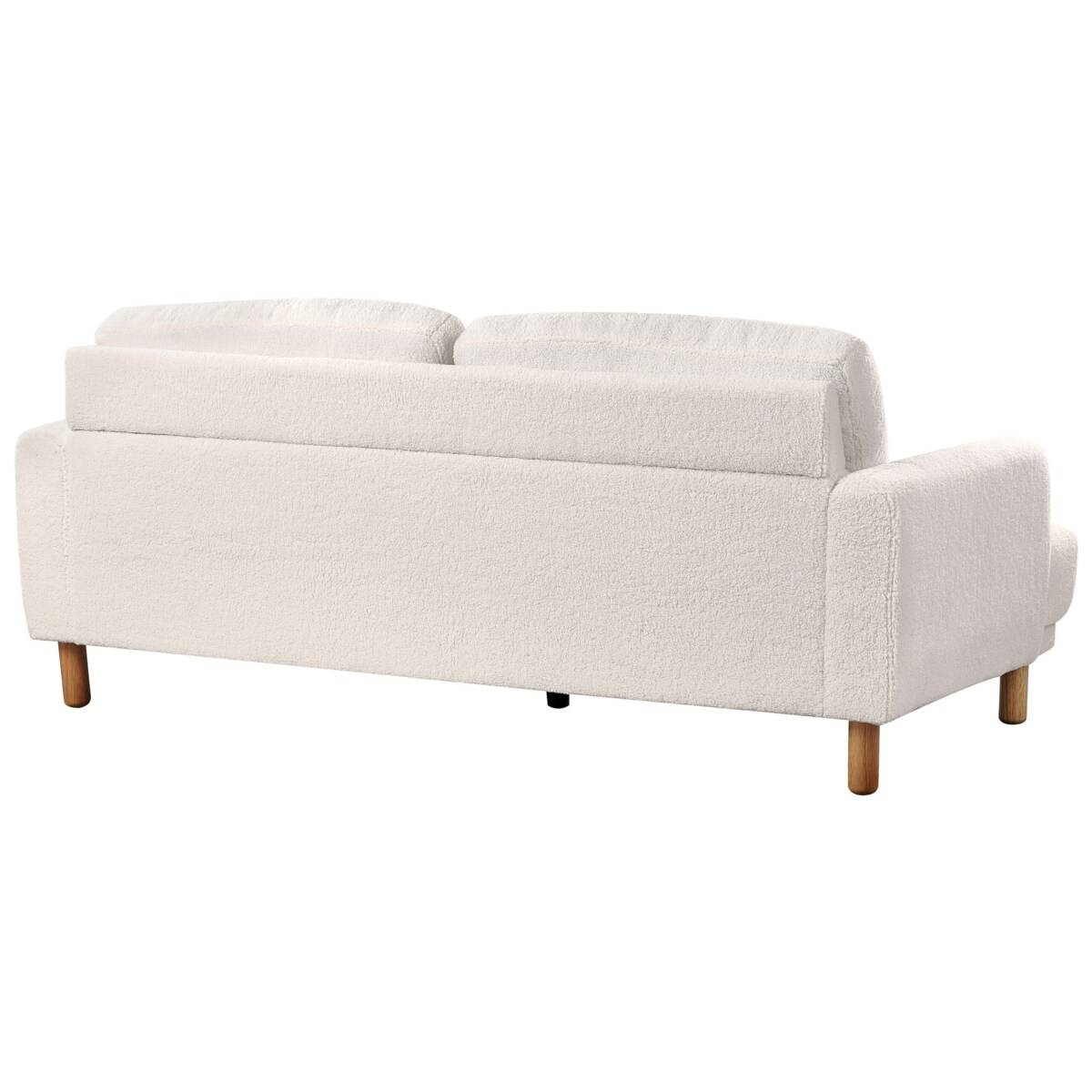 Sofa 3-osobowa boucle biała TUVE