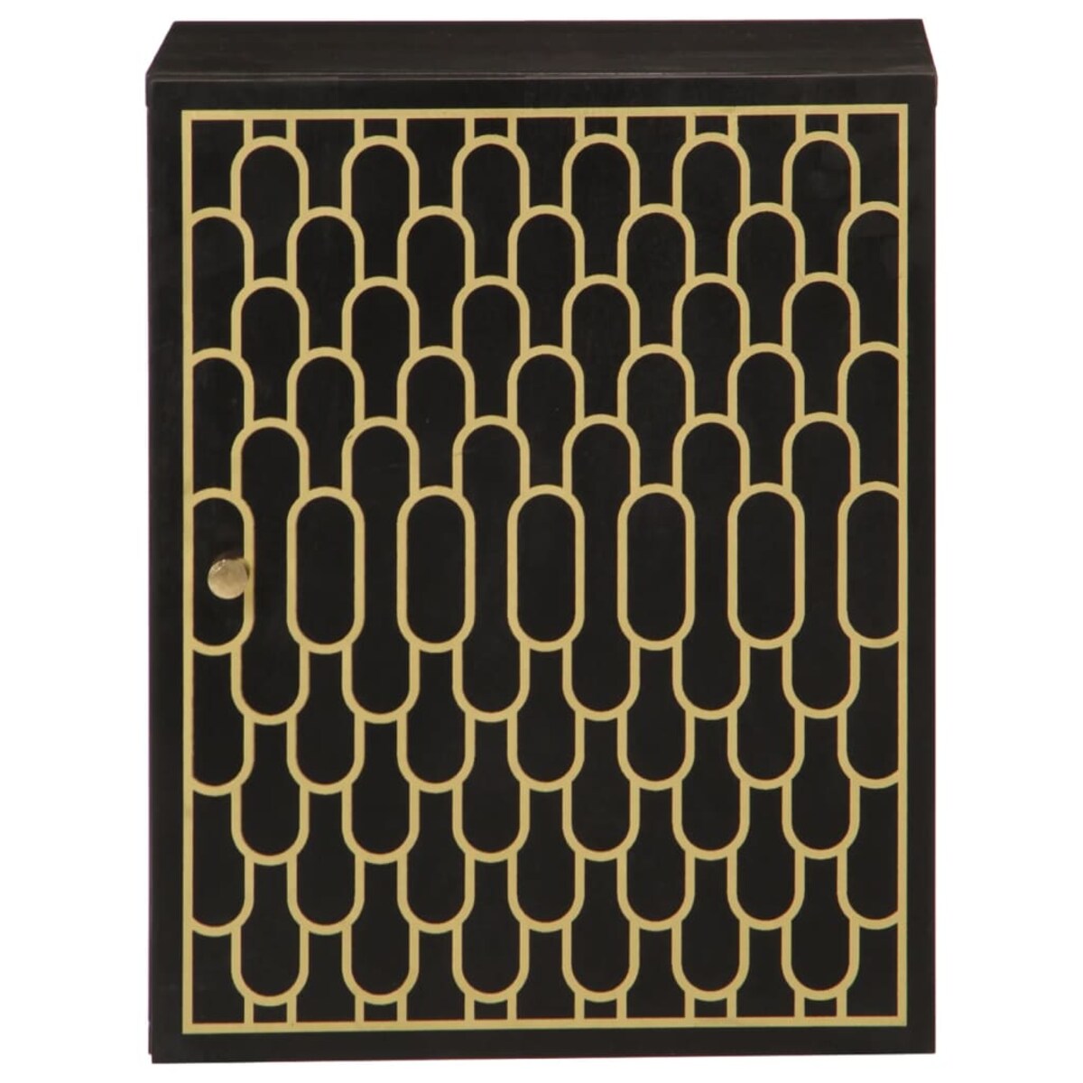 vidaXL Szafka ścienna do łazienki, 38x33x48 cm, lite drewno mango