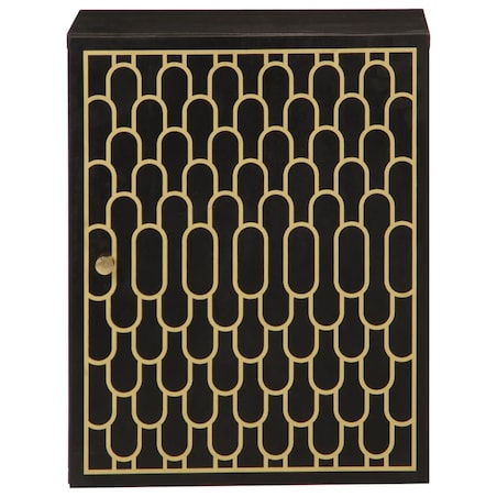 vidaXL Szafka ścienna do łazienki, 38x33x48 cm, lite drewno mango