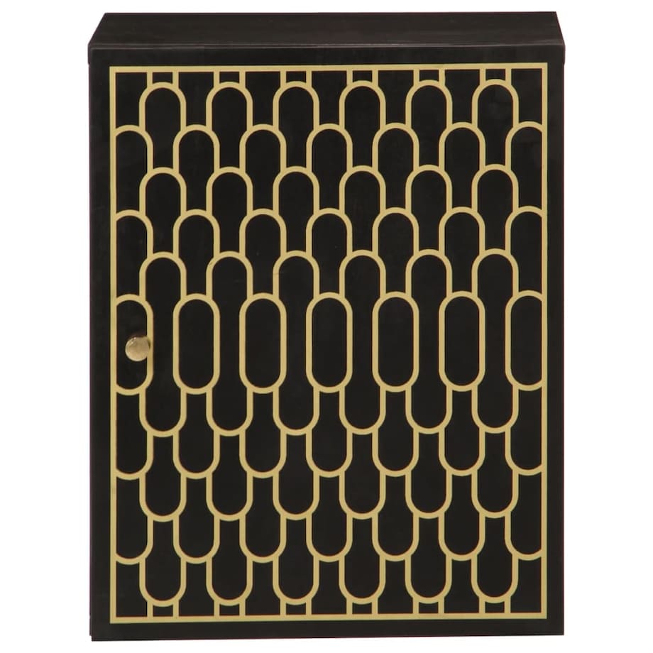 vidaXL Szafka ścienna do łazienki, 38x33x48 cm, lite drewno mango