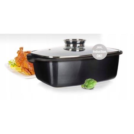 BRYTFANKA garnek z dozownikiem na mięso makarony dania obiad prezent święta