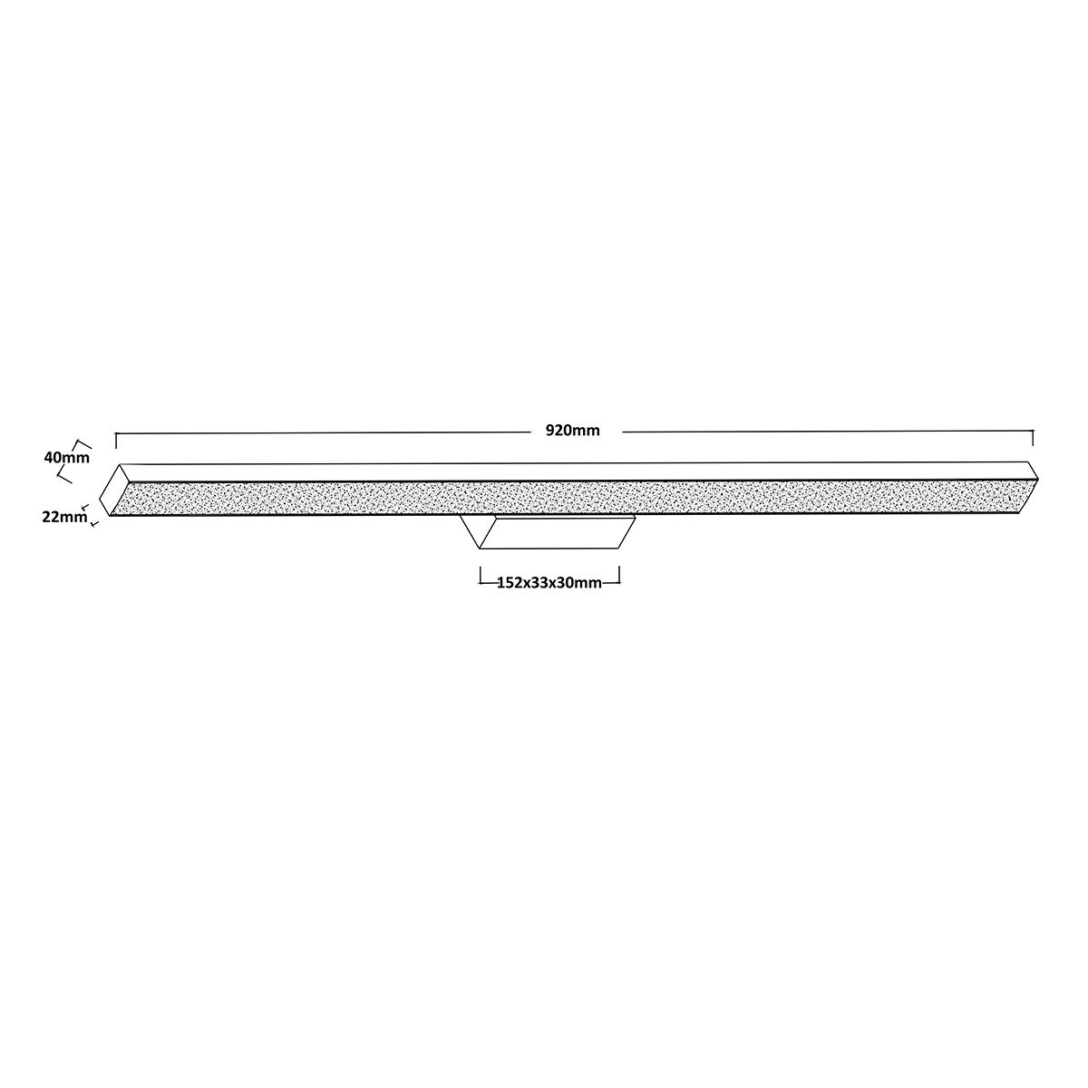 Kinkiet Light Prestige Aqua biały LED CCT 3000K/4000K/6000K (regulowana) 1 szt.