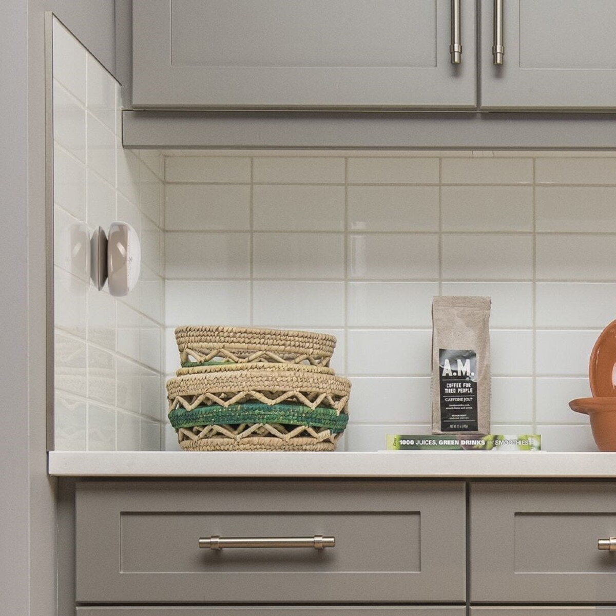 Zegar Ścienny Łazienkowy z Przyssawką Wodoodporny na Przyssawki mały 7,5 cm