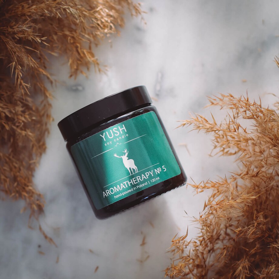 Aromatherapy No. 5 – Świeca Sojowa - 120ml