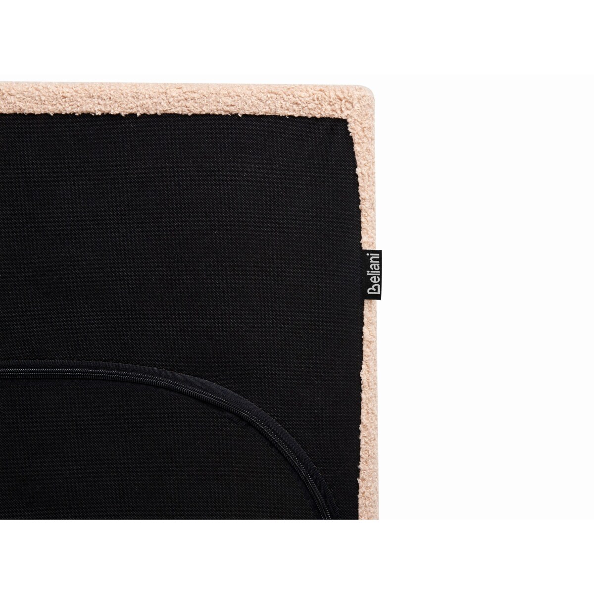 Łóżko wodne Boucle ALBI 180 x 200 cm Beżowy