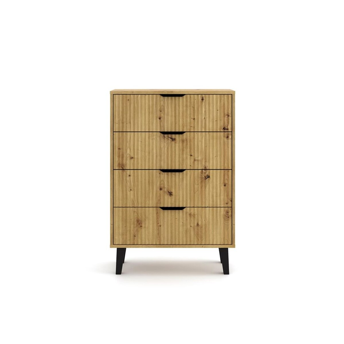 Komoda SCANDI 4S Slim Dąb Artisan