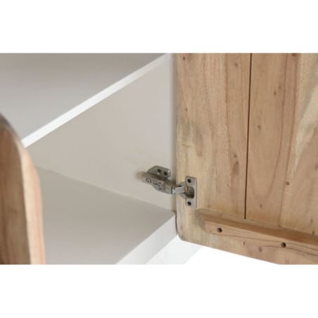 Komoda z drewna mango i akacji 80x170x40 cm AKASJA