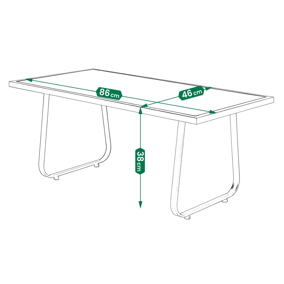 Zestaw Meble Ogrodowe Na Taras Do Ogrodu Komplet Stół 2 X Fotel Sofa Czarny