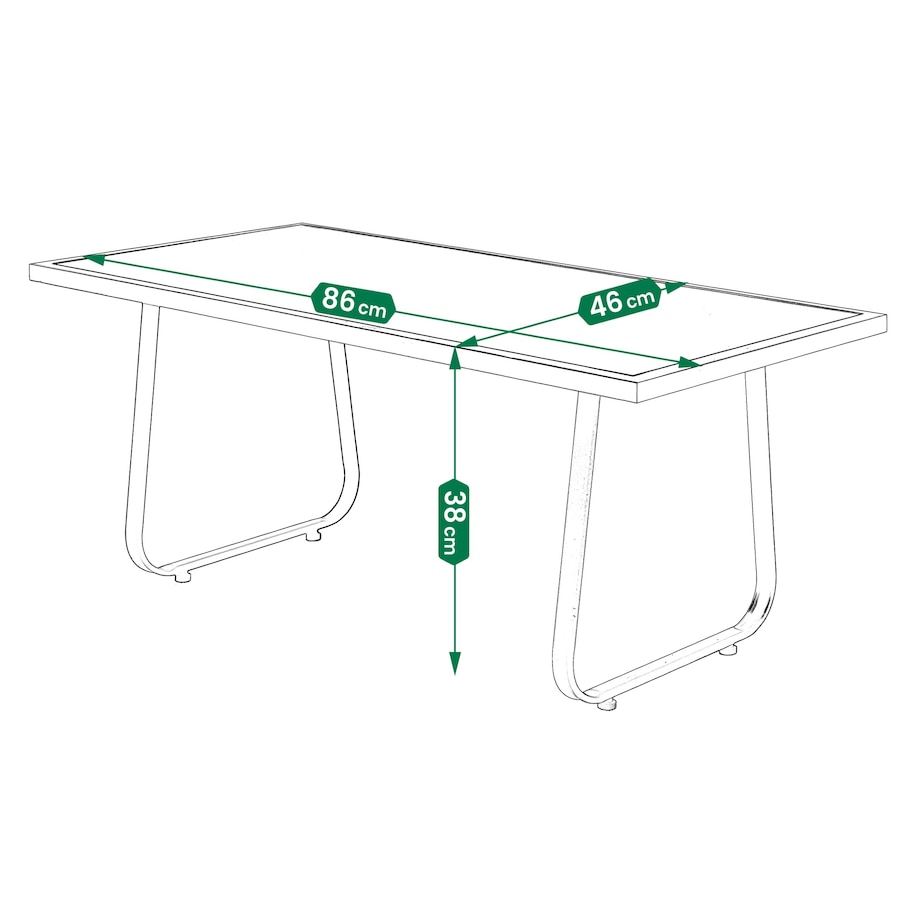 Zestaw Meble Ogrodowe Na Taras Do Ogrodu Komplet Stół 2 X Fotel Sofa Czarny