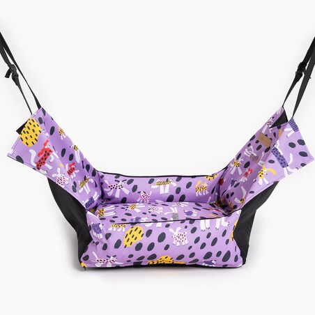 Fotelik do samochodu "Pieski floreski"