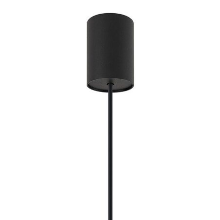 Wisząca drewniana lampa Drops 11174 Nowodvorski japandi okręgi drewniana szklana biała