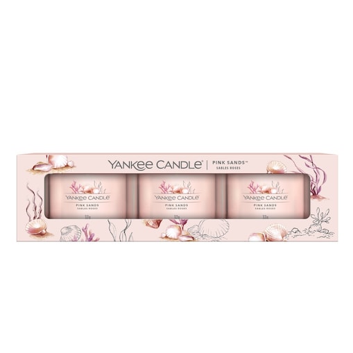 Yankee Candle mini 3-pack PINK SANDS