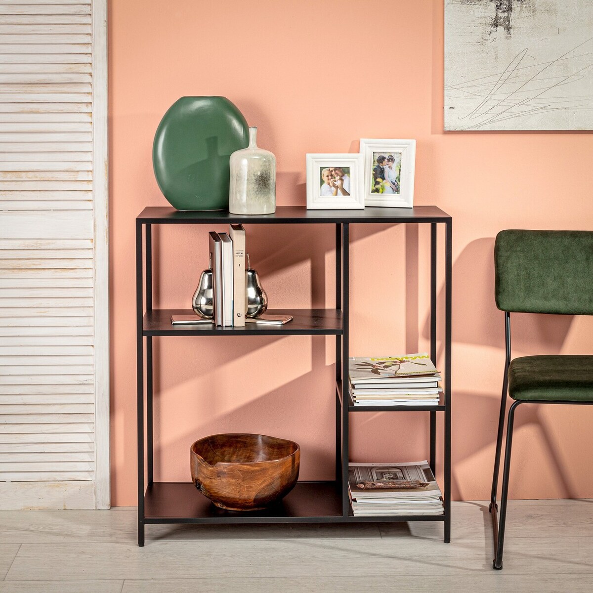 Podpórki do książek Pear 19cm, 19 cm