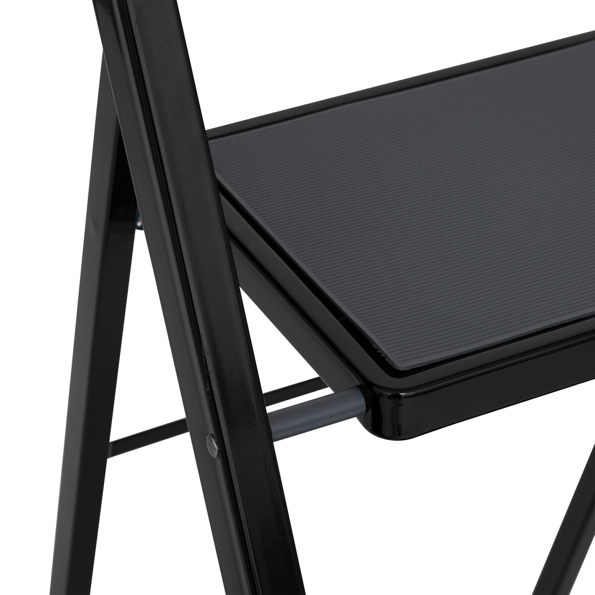 Drabina metalowa 3 stopniowa, 73,5 x 105,3 cm