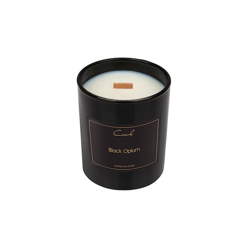 Black Opium- 210 gram ekologiczna naturalna świeca sojowa