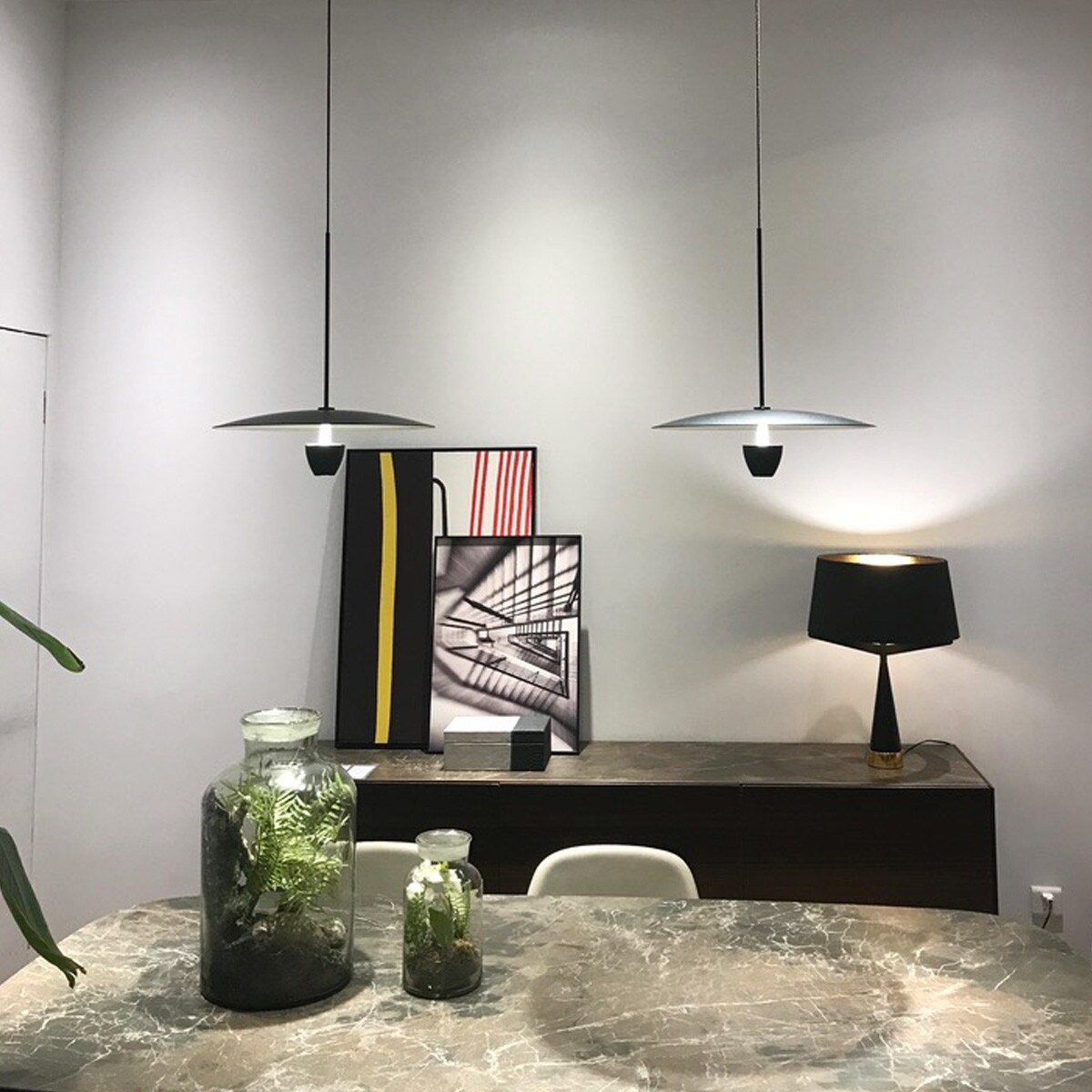 Lampa wisząca Light Prestige Ufo czarny LED CCT 3000K/4000K/6000K (regulowana) 1 szt.