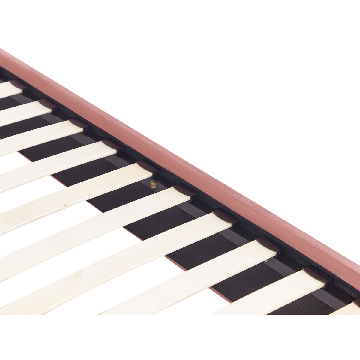 Łóżko welurowe 180 x 200 cm różowe CHALEIX