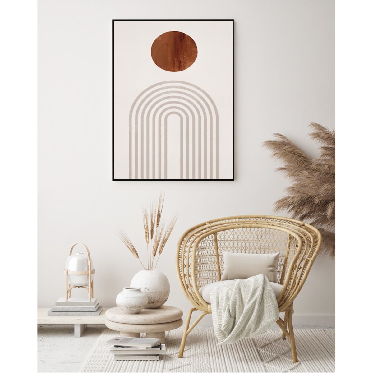 Poster Story, Plakat, Obraz - Brązowy Łuk No2, wymiary 30 x 42 cm