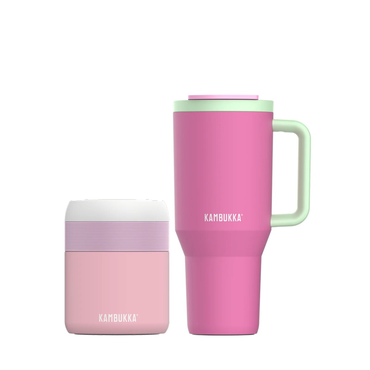 Kambukka kubek termiczny Rio 950ml + lunchbox Bora 600ml Zestaw Refreshed