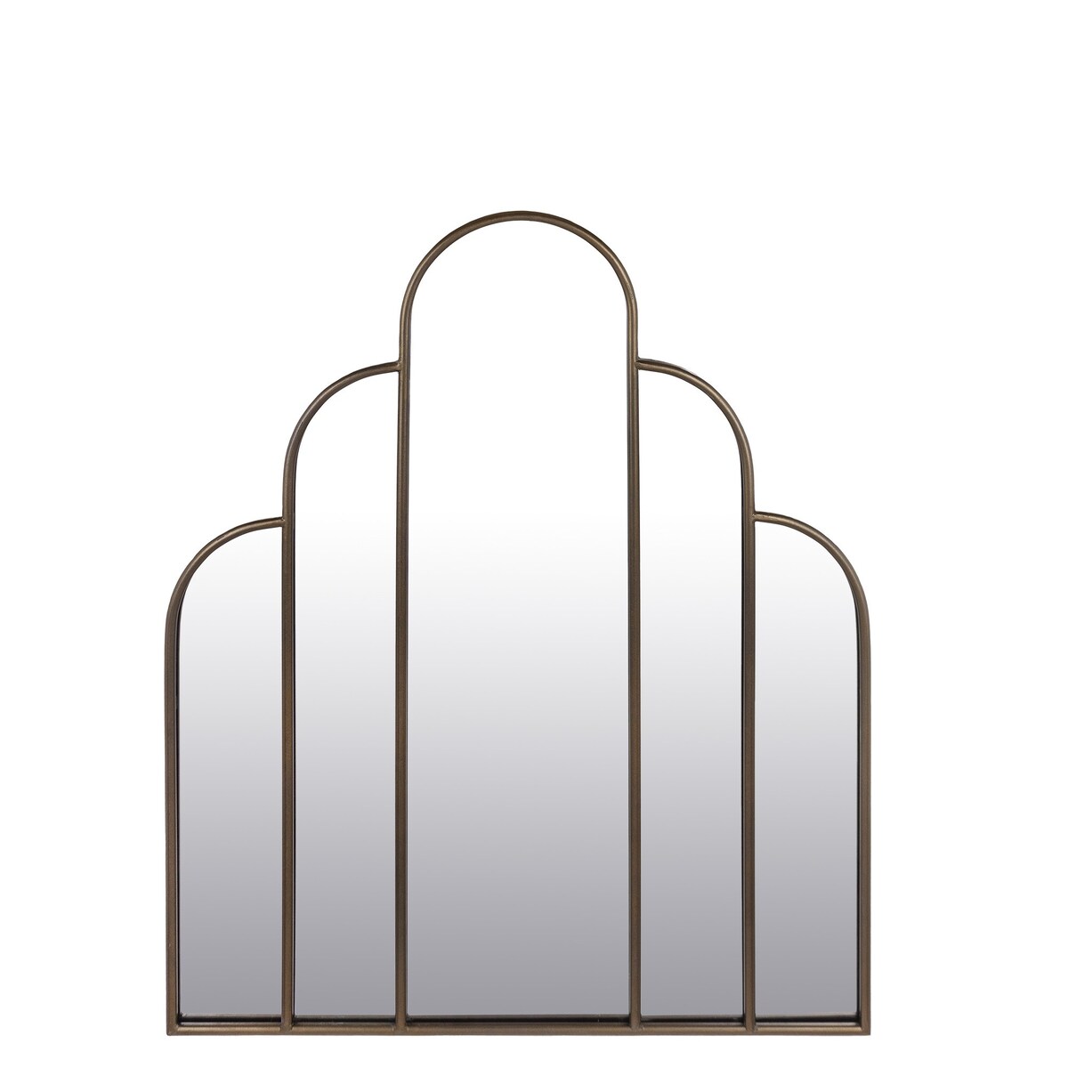 Lustro w metalowej ramie 81x66x2,5 cm