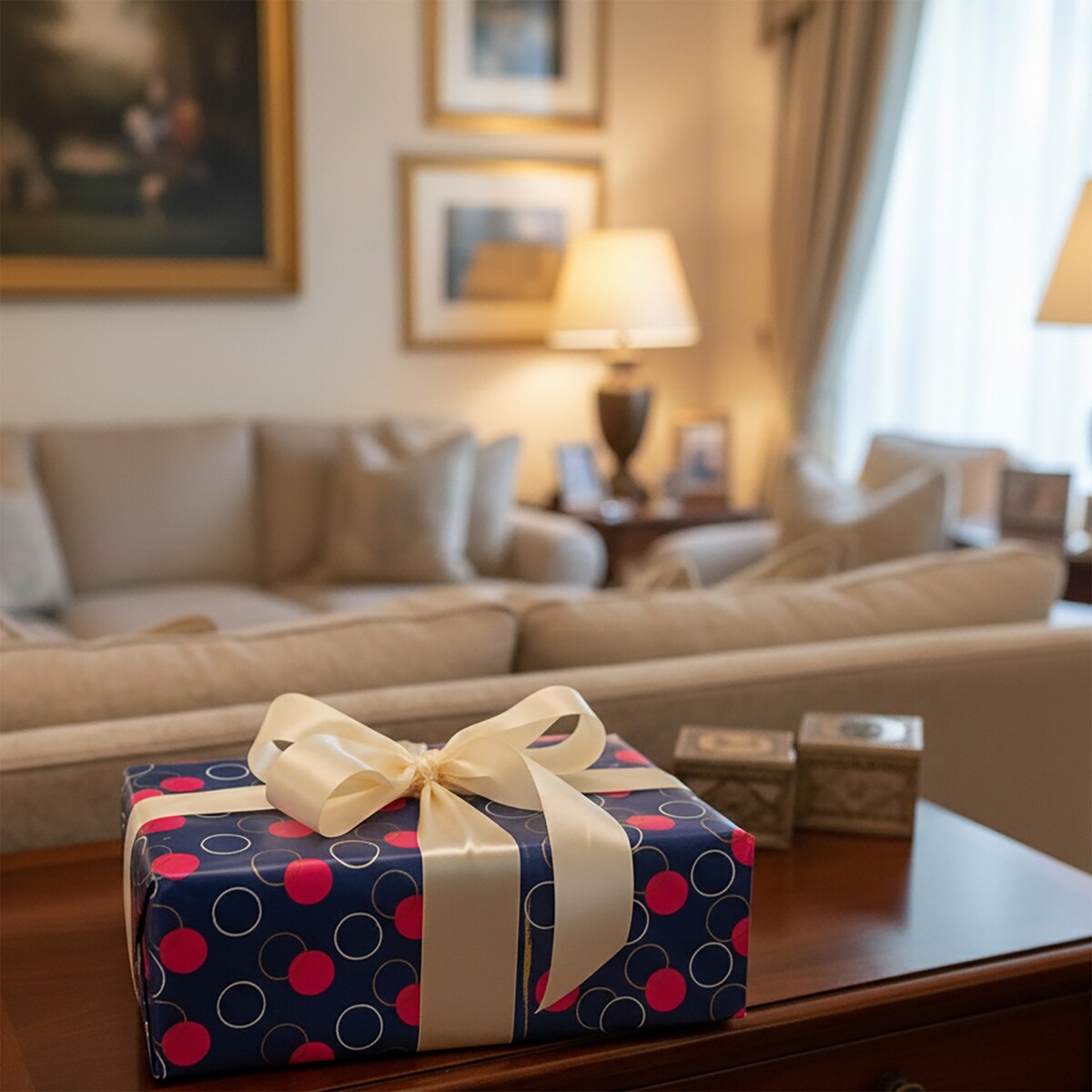 Papier Prezentowy Do Pakowania Prezentów 20 m MEGAROLKA Ozdobny Do Paczek Na Walentynki Urodziny