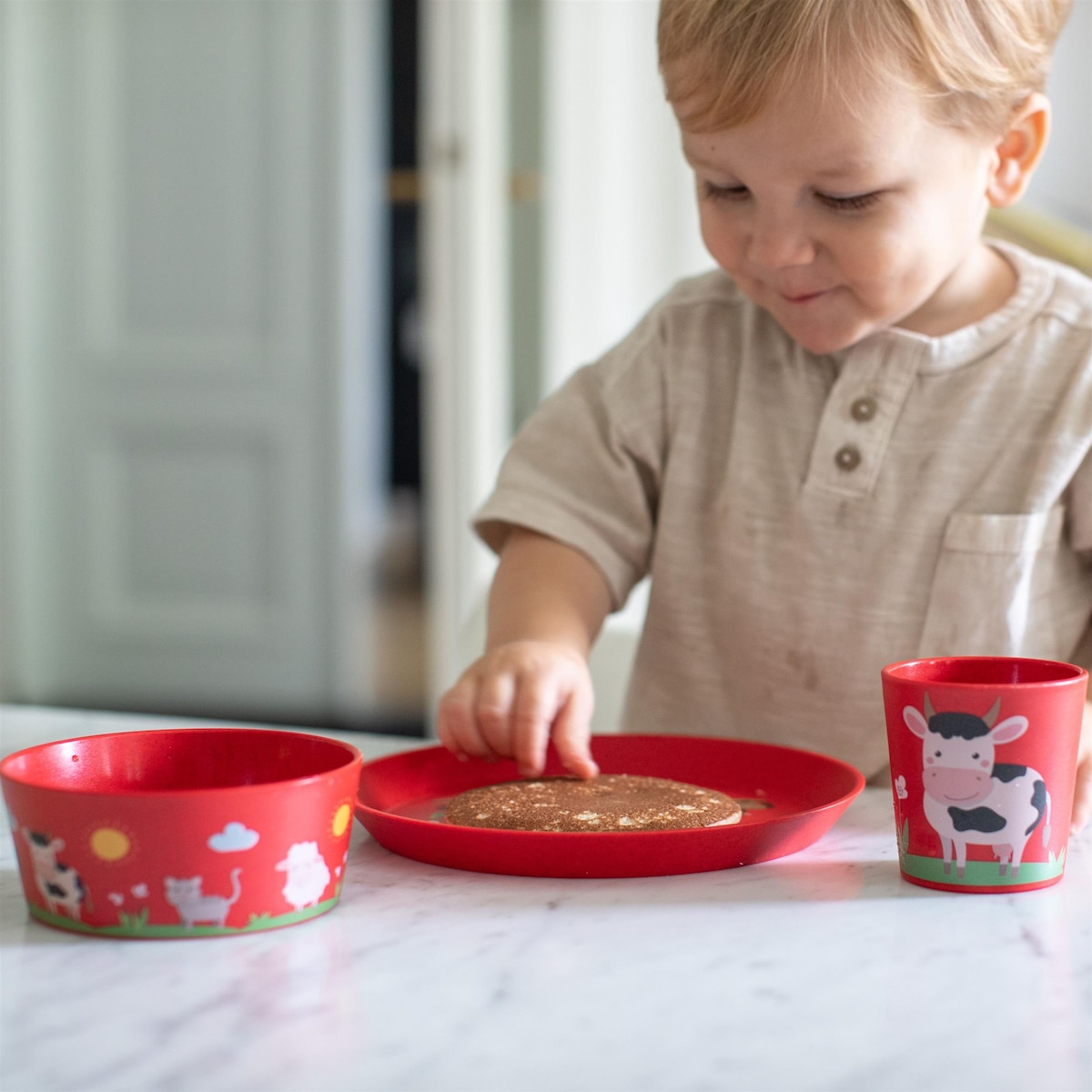 Miska dla dzieci, 400 ml, z tworzywa organic, KOZIOL