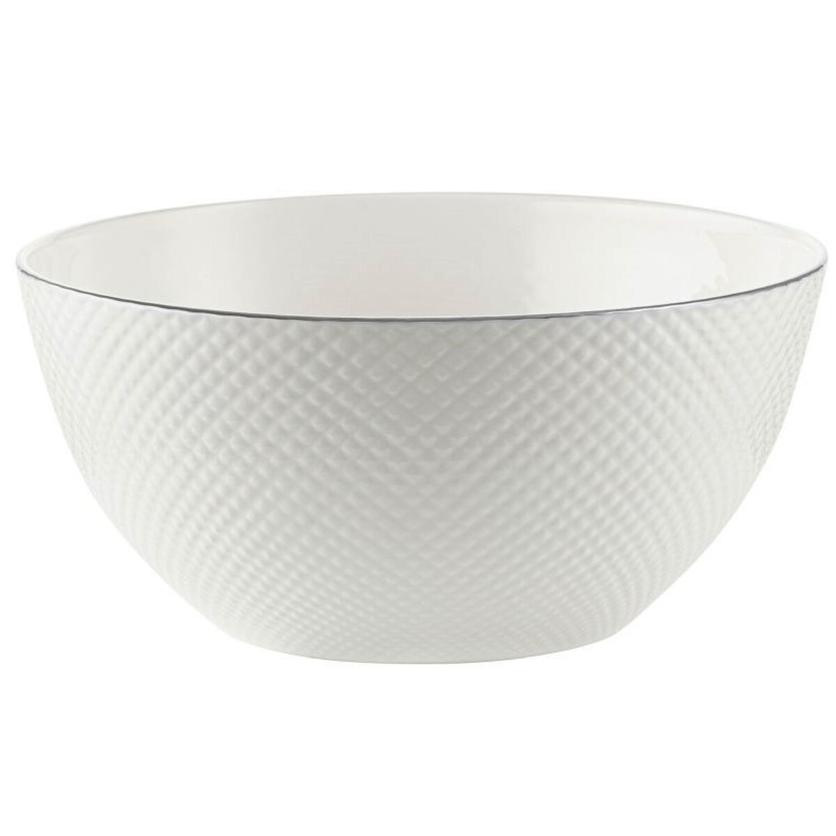 VILLA ITALIA Serwis obiadowy porcelanowy na 6 osób BARI PLATIN